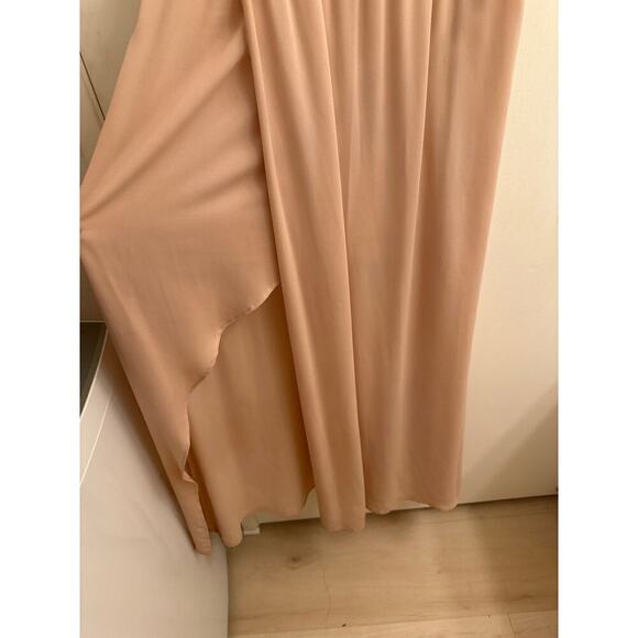 Show Me‎ Your Mumu Kendall Bridesmaid Dress Pink Show Me The Ring V Neck Slit S - Picture 5 of 8